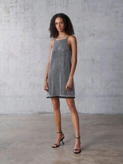 Patent Slant-Heel Ankle-Strap Sandals -Charles & Keith 2023 L7 CK1 60051018 J5 2