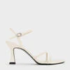Strappy Trapeze Heel Sandals -Charles & Keith 2023 L7 CK1 60190327 41 1