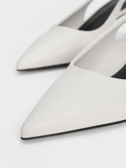 Braided-Chain Slingback Pumps -Charles & Keith 2023 L7 CK1 61720164 03 7