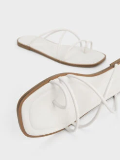 Meadow Strappy Toe-Ring Sandals -Charles & Keith 2023 L7 CK1 70060618 03 5