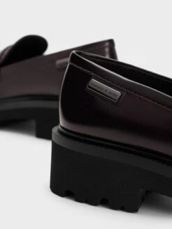 Covered Ridge-Sole Loafers -Charles & Keith 2023 L7 CK1 70900494 73 5