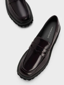 Covered Ridge-Sole Loafers -Charles & Keith 2023 L7 CK1 70900494 73 8