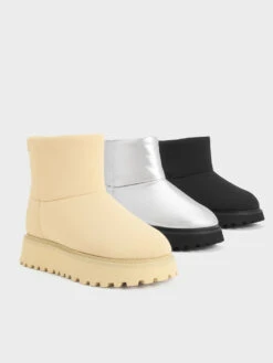 Romilly Puffy Ankle Boots -Charles & Keith 2023 L7 CK1 90280053 07 7