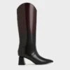 Lucinda Trapeze-Heel Knee-High Boots 1 Lucinda Trapeze-Heel Knee-High Boots -Charles & Keith 2023 L7 CK1 90280057 08 1