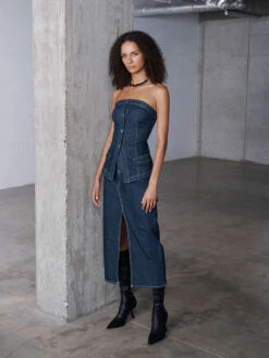 Slant-Heel Knee-High Boots -Charles & Keith 2023 L7 CK1 90360396 01 4