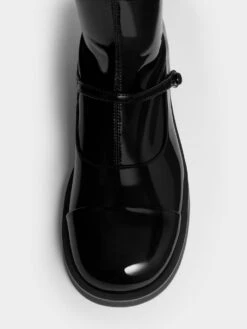 Front-Strap Ankle Boots -Charles & Keith 2023 L7 CK1 90380144 J6 8