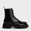 Lace-Up Ankle Boots -Charles & Keith 2023 L7 CK1 90380151 J6 1
