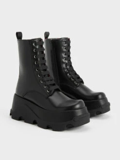 Triana Platform Ankle Boots -Charles & Keith 2023 L7 CK1 90580179 01 3