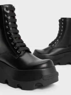 Triana Platform Ankle Boots -Charles & Keith 2023 L7 CK1 90580179 01 7