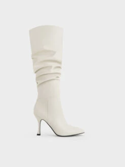 Aster Ruched Knee-High Boots