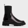 Knitted Sock Ridge-Sole Chelsea Boots -Charles & Keith 2023 L7 CK1 90920133 73 1