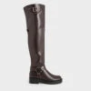 Davina Buckled Thigh-High Boots -Charles & Keith 2023 L7 CK1 90920136 29 1