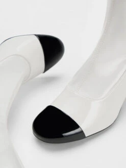 Coco Two-Tone Knee-High Boots 10 Coco Two-Tone Knee-High Boots -Charles & Keith 2023 L7 CK1 91720014 03 7