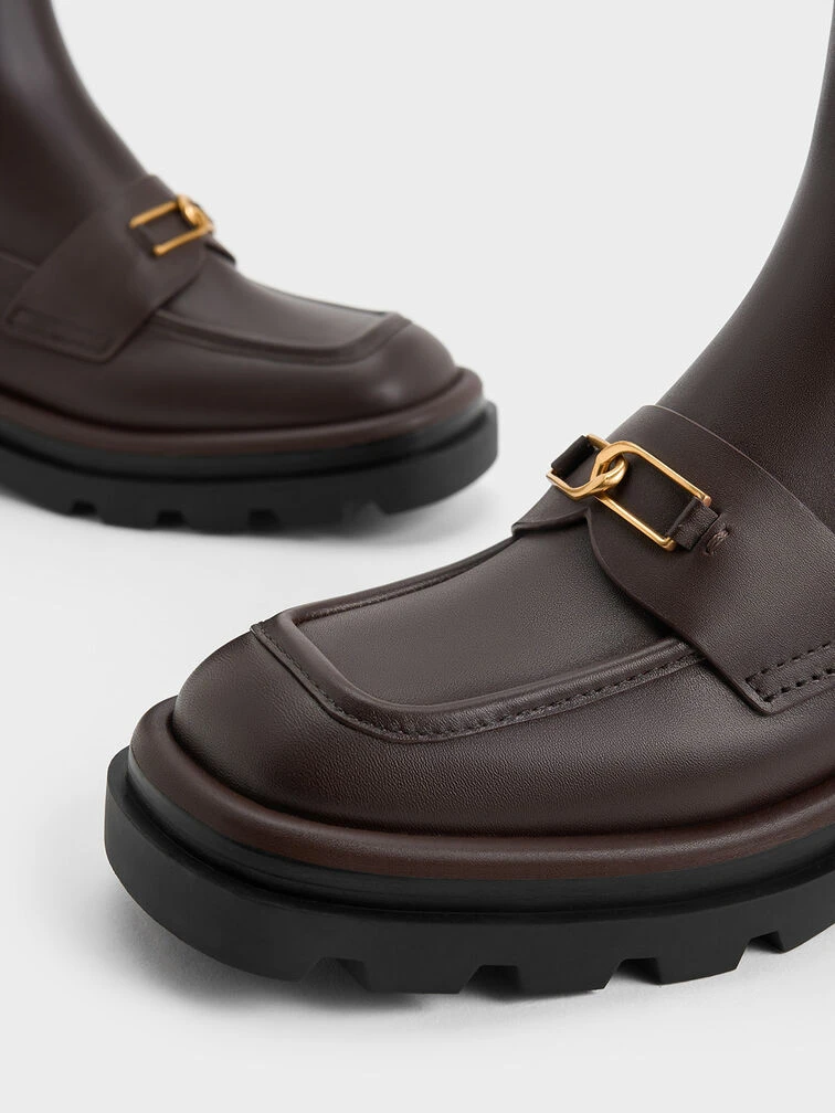 Gabine Leather Loafer Chelsea Boots 6 Gabine Leather Loafer Chelsea Boots - Image 4